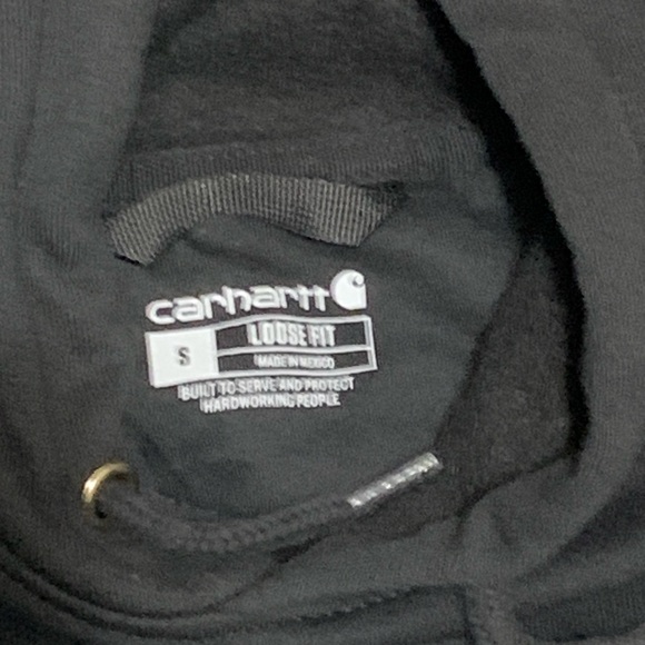 Carthartt Black Hoody S - Picture 4 of 5